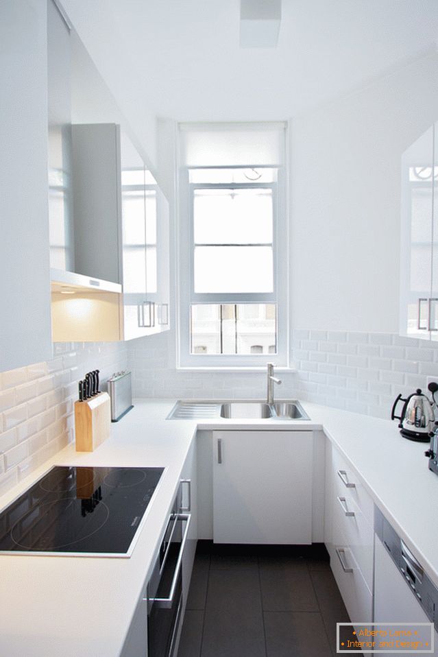 Növelje a konyha térét a minimalizmus stílusában