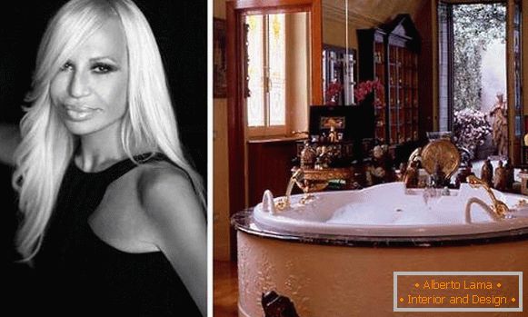 Donatella fürdőszobája Versace