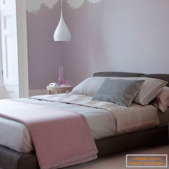 Pasztell rózsaszín hálószoba
