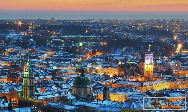 Nézd meg az éjszakát Lviv