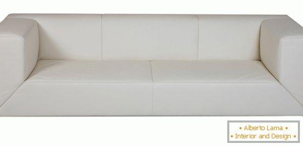 Fehér Longueville kanapé