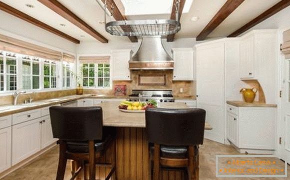 Jodie Foster hangulatos konyhájának tervezése
