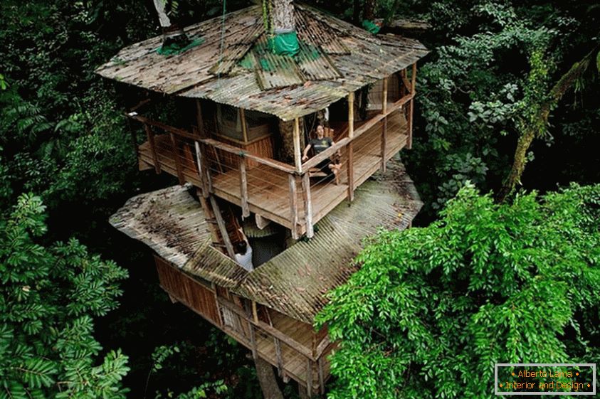 Környezetbarát Finca Bellavista Treehouse (Коста Рика)