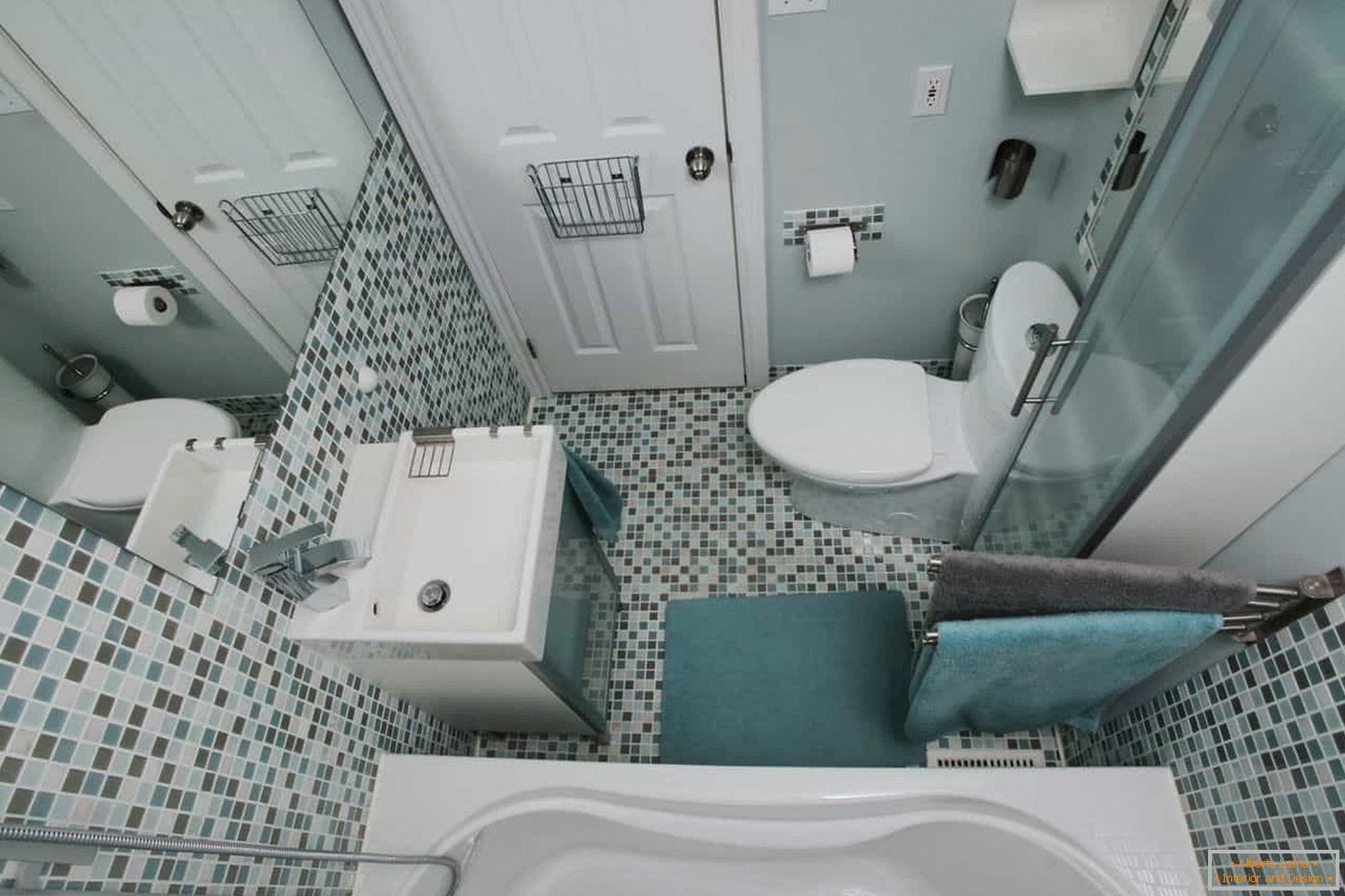 Fürdőszoba tervezés, kompakt hely Hruscsovban