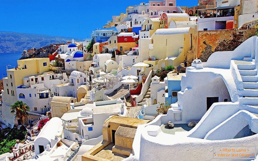 Görögország színes építészete