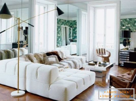 szép-disayn szoba-with-kanapé