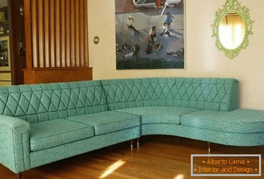 türkiz moduláris kanapé