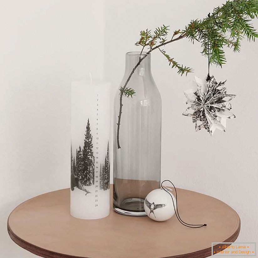 Karácsonyfa fűszeres üvegben