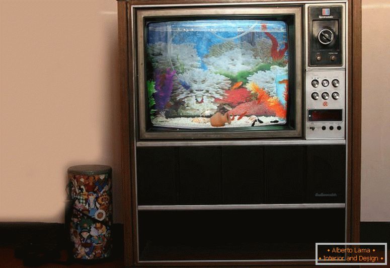 Akvárium TV-hez