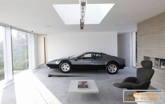 Luxus ház egy autóhoz