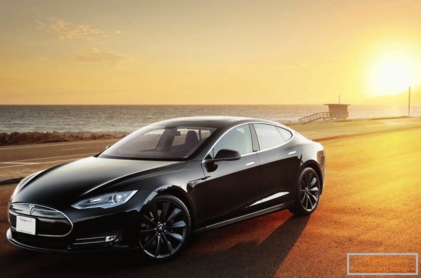 elektromos autó Tesla S