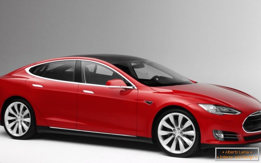 elektromos jármű Tesla Model S
