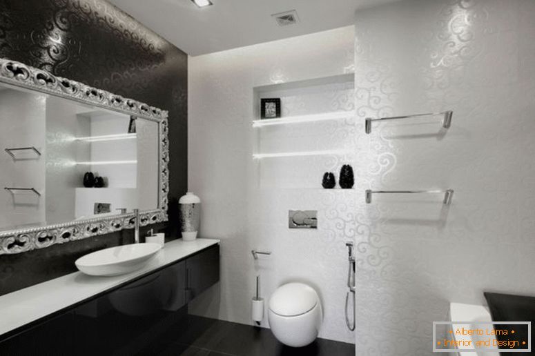 enchanting-white-wall-painted-fürdőkádroom-with-free-standing-vanities-also-built-shelves-cabinet-over-toilet-as-decorate-small-space-mens-black-and-white-fürdőkádroom-decoration-ideas-2