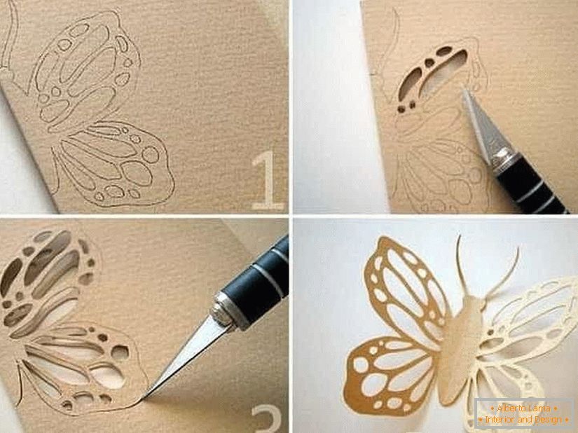 Stencil pillangó