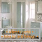 Bútor a fürdőszobában Provence stílusában