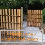 Bambusz kerítés