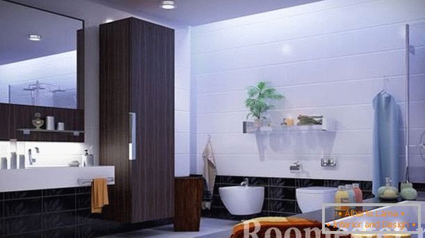 Modern fürdőszoba