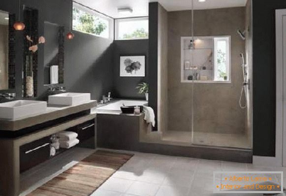 nagy fürdőszoba design, fotó 48