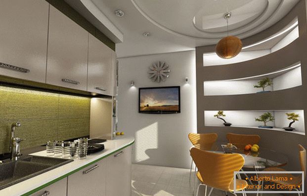 modern konyha belső фото