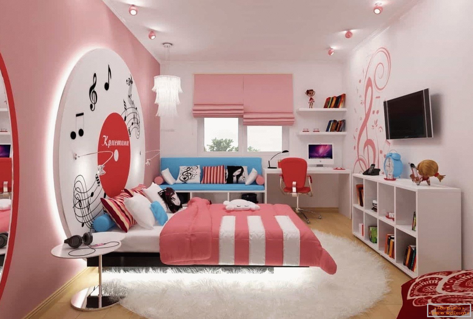 Rózsaszín szoba