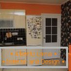 Narancssárga konyha belső