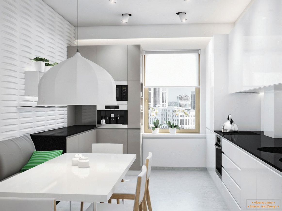 Könnyű konyha minimalista stílusban