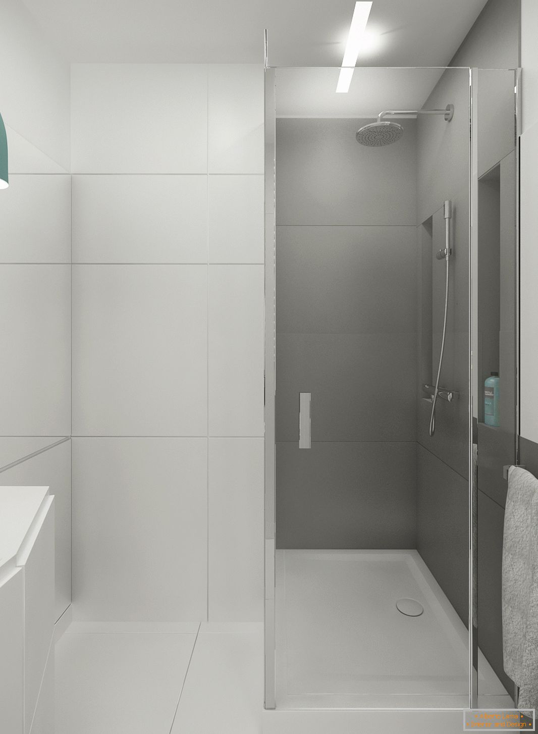 Fürdőszoba fehér színben