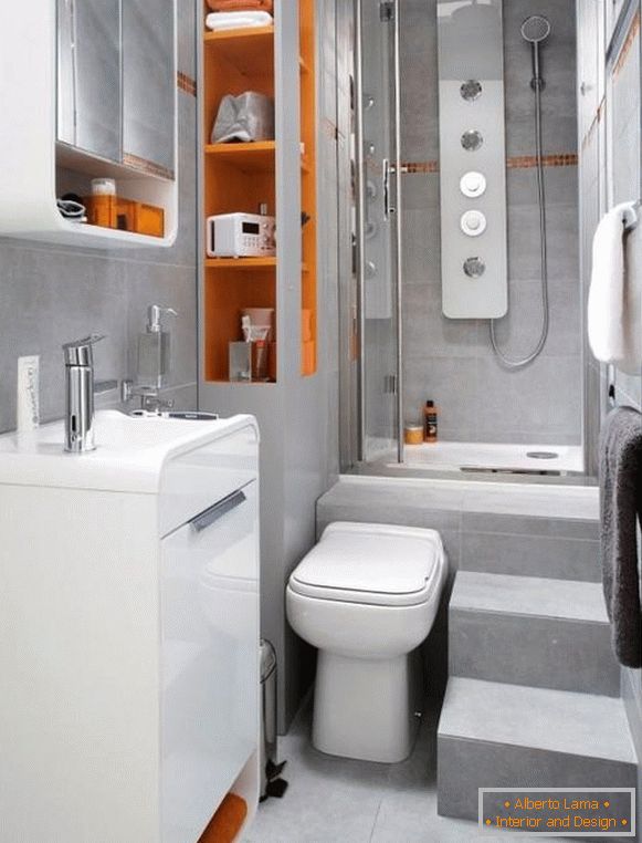 fürdőszoba tervezés kis apartmanokban