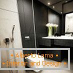 Fürdőszobai tervezés fekete