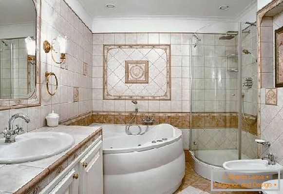 fürdőszoba design kombinálva WC-vel, fotó 30