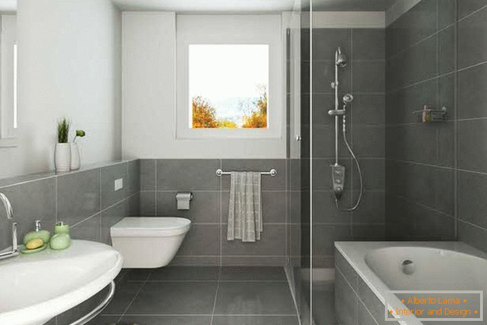 A szecessziós stílus puha, semleges, nyugodt. A fehér és a fekete klasszikus kombinációja remek lehetőség a fürdőszobák díszítésére.