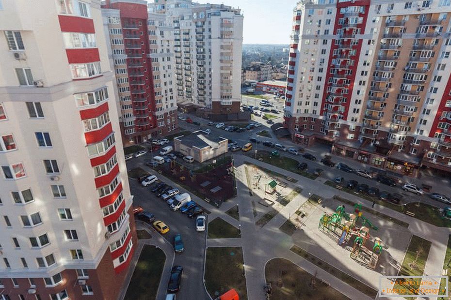 Egy elegáns, egyszobás lakás Kijevben