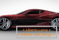 Электрésческésй суперкар Concept One EV от Rimac Automobili