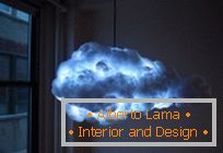 Ez az interaktív felhő lámpa zivatarot hoz a házba