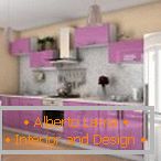 A lila konyha klasszikus designja