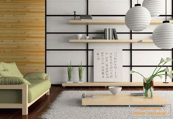 Dekoráció a kínai minimalizmus stílusában