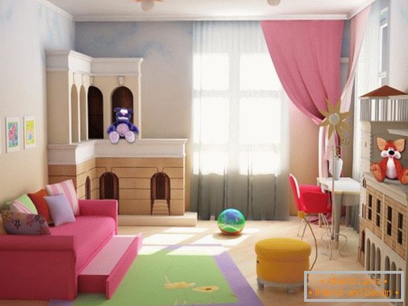 gyermekszoba helyiség egy iskolás fiú számára, fotó 55