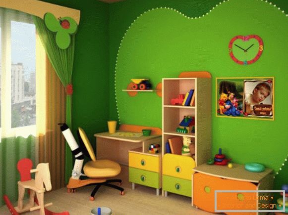 a gyermekszoba szobájának belseje egy lány számára 3 лет фото
