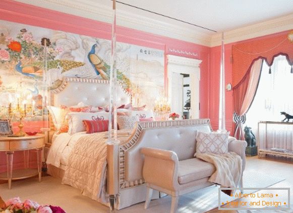 роскошный a gyermek hálószobája для девочки в классическом стиле