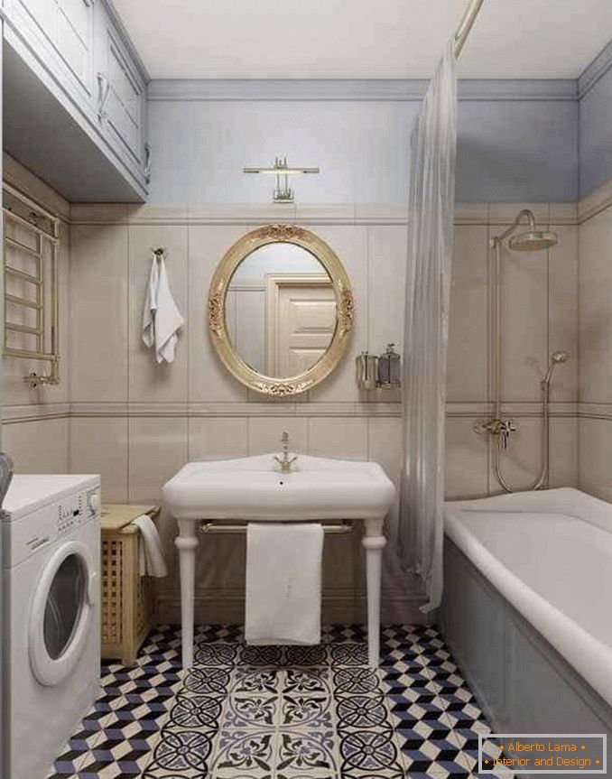 Fürdőszoba tervezés kombinálva a fürdőszobával