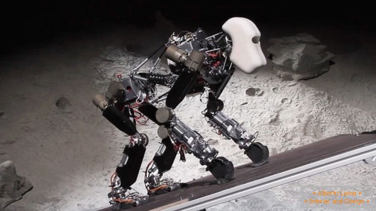 A robot egyensúlyozhat a hátsó lábán