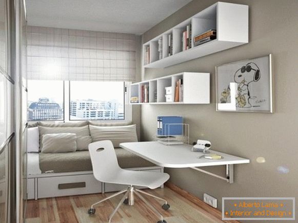 Bútor a lakásban való tanulmányozáshoz 7