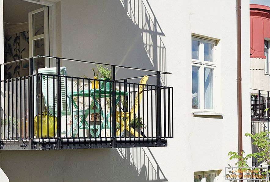 Egy hálószobás apartman erkéllyel Göteborgban