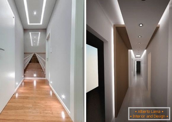 LED keskeny folyosó megvilágítása