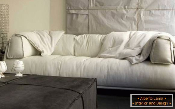 Hogyan határozható meg a kanapé minősége - lágy feltöltés