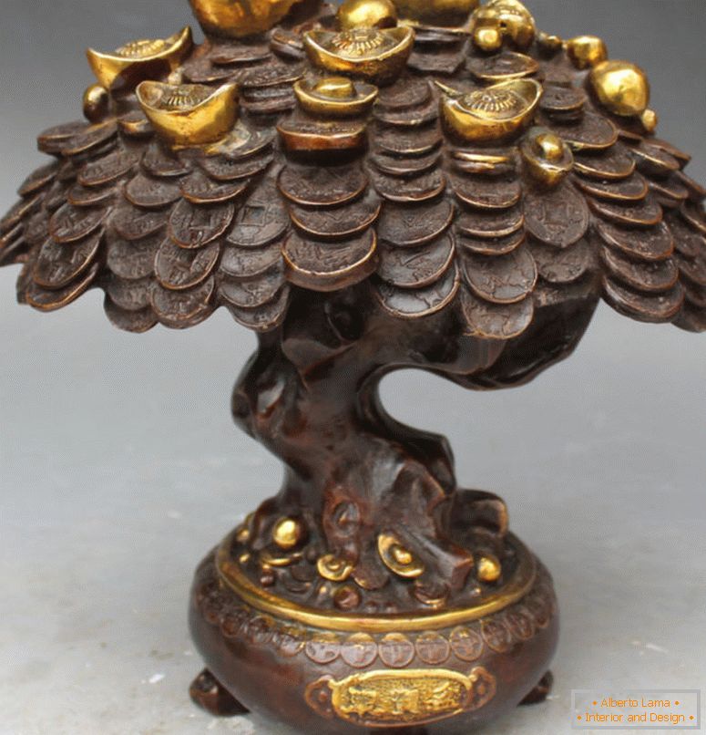 10-kínai-bronz-sertés-feng shui-laki-gazdagság-pénz-yuanbao-érmefa-szobor