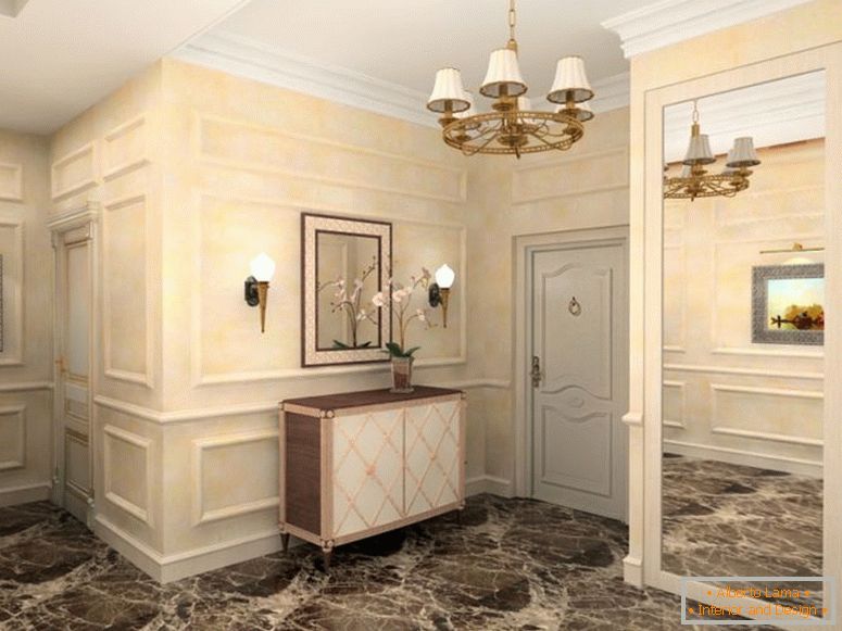 klasszikus design-lakás-és márvány