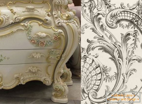 Klasszikus minták az Óvilág stílusában - shell és acanthus