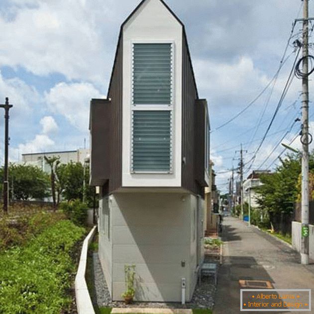 Furcsa formájú ház, a Mizuishi Architects Atelier - фото 2