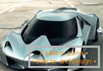 A Bugatti EB.LA koncepciója Marian Hilgers tervező